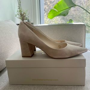 Marc Fisher suede pump
